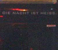 Die Nacht ist heiss